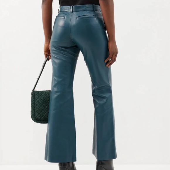 Altuzarra Fosset leather pants in Starling - Picture 3 of 5